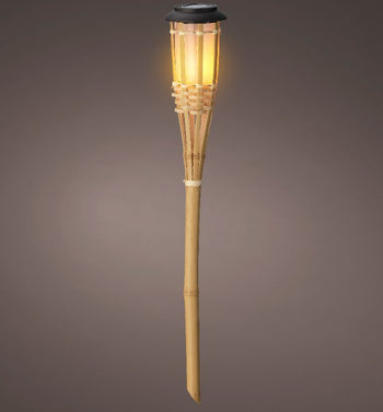 52cm Bamboo Flame Solar Torch | 898718