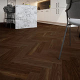 Herringbone Norbon Walnut Laminate Flooring AC4 | 9043