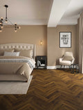 Herringbone Cathedral Smoked Oak Laminate Flooring AC4 | 9051