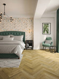 Herringbone Privas Oak Laminate Flooring AC4 | 9053