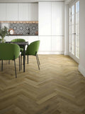 Herringbone Privas Oak Laminate Flooring AC4 | 9053