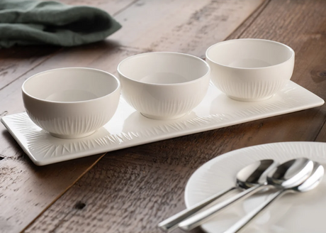 Belleek Living Erne Triple Bowl Set | 9315