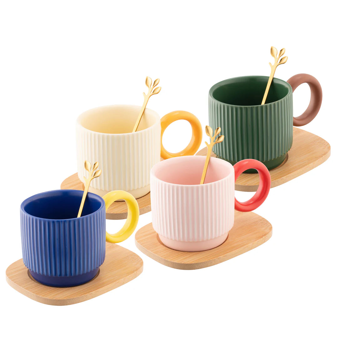 Belleek Living Hula Mug Set of 4 | 9417B