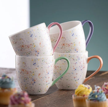Belleek Living Confetti Mugs Set of 4 | 9422