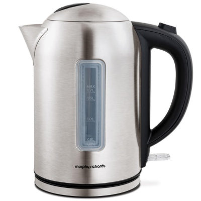 Morphy Richards Quiet Boil 1.7L Kettle - Brushed Steel | 980580