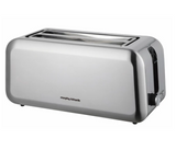 Morphy Richards 4 Slice Toaster - Stainless Steel | 980584