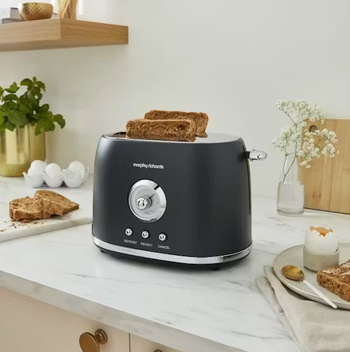 Morphy Richards Colour Boutique 2 Slice Toaster - Graphite Black | 980603