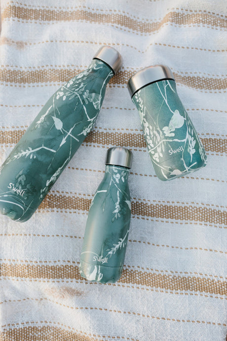 S'Well Green Foliage Bottle 500ml | 99630EU