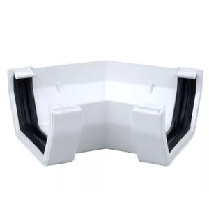 Wavin SquareLine Gutter Angle 45° 100mm White | A135