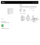 Beyond Dual Flush 4,5/3L WC Cistern with Bottom Inlet | A3410BC000