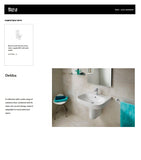 Debba Dual Flush 4.5/3L WC Cistern with Back Inlet | A34199D00F