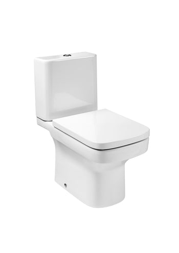 Dama-N Vitreous China Close-Coupled WC with Horizontal Outlet | A342787000