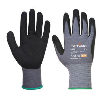 Grip 15 Nitrile Sandy Glove - Medium | A350BKRM