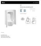 Vitreous China Urinal with Top Inlet | A35960B000