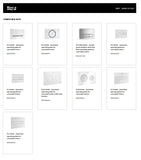 In-Wall Basic Tank LH with AG Valve (under window) Concealed Cistern for Back-to-Wall WCs| A8901212A1