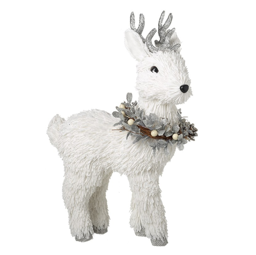Heaven Sends Small Standing White Deer | AEE113B