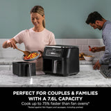 Ninja Foodi 4-in-1 Dual Zone Air Fryer 7.6L | AF200UK