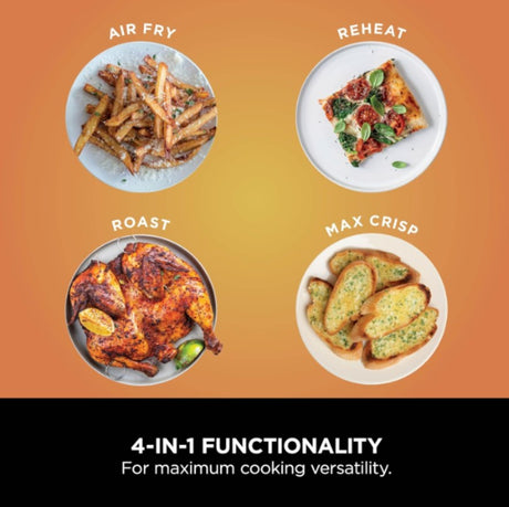 Ninja Foodi 4-in-1 Dual Zone Air Fryer 7.6L | AF200UK