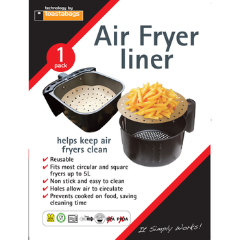 Planit Air Fryer Liner Natural 2-5L 1 Pack | AFLN5L1W