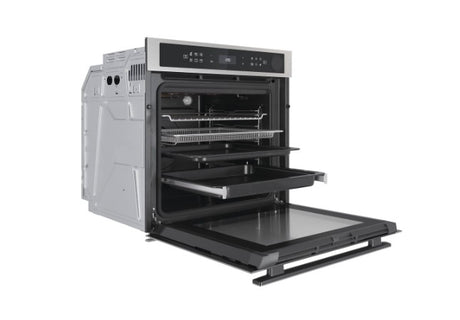 Whirlpool SteamSense Built-In Single Oven with Air Fry - Silver | AKZ9S 8271 IX