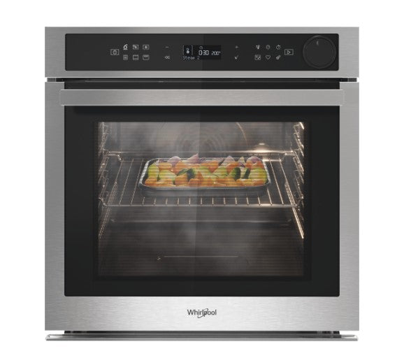 Whirlpool SteamSense Built-In Single Oven with Air Fry - Silver | AKZ9S 8271 IX