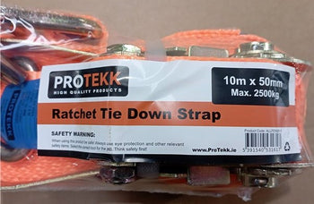 Protekk Ratchet Strap 10m x 50mm (5 Tonne) | ALLFEN2010