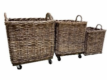 Premium KUBU Square Basket with Handles