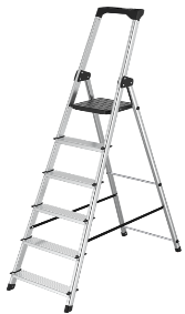 Protekk 6 Step Aluminum Ladder | ALLLAD1003