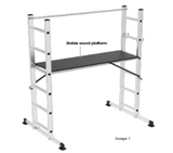 Protekk 3 In 1 Multi-Function  Scaffolding Ladder | ALLLAD1009