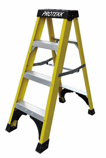 Protekk Fiberglass Ladder 4 Tread | ALLLAD2001