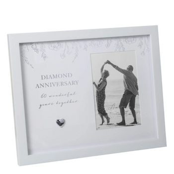 Amore Diamond Anniversary Frame 4" x 6" - 60 Years | AM11860