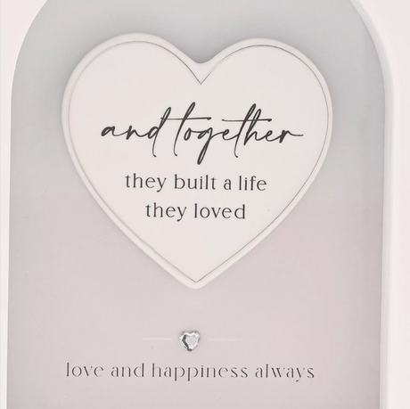 Amore Arch Plaque 18cm - Together | AM270
