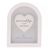 Amore Arch Plaque 18cm - Married | AM272