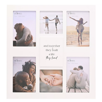 Amore Multi Aperture Photo Frame - Together | AM283