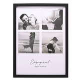 Amore Black Multi Aperture Frame - Engaged | AM285