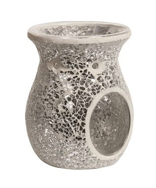 Aromatize Silver Crackle Wax Melter | AR1795