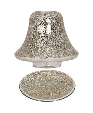 Aromatize Jar Shade & Tray Set - Champagne Crackle | AR1946