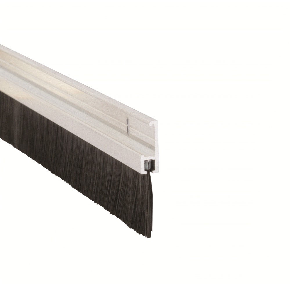 Aluminium Brush Bottom Door Seal 914mm