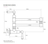 Banwell Pot Filler Stainless Steel | BAN/SS