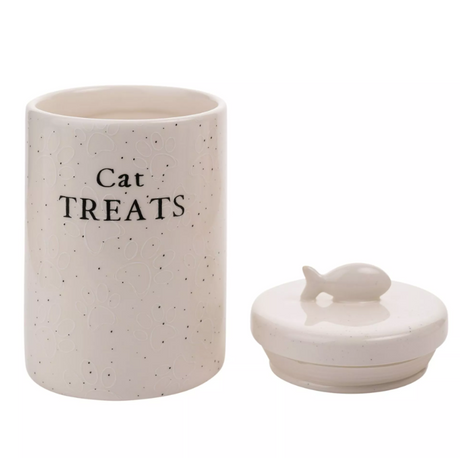 Best Of Breed Paw Prints Treat Jar - Cat | BB619C