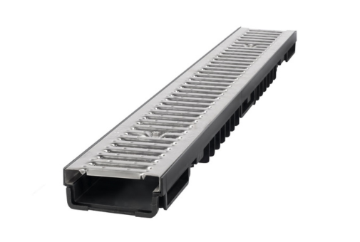 A15 Drainage Channel Stainless Slotted Grating 55mm | BBET0086