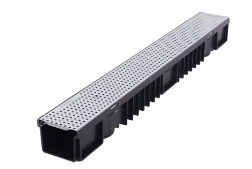 A15 Drainage Channel Perforated Galvanized Grating 105mm | BBET1062