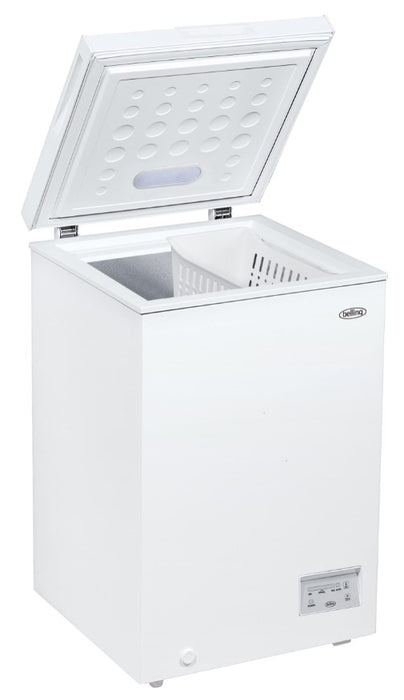 Belling 98L Chest Freezer with ‘Frost Shield’ - White | BCFE101