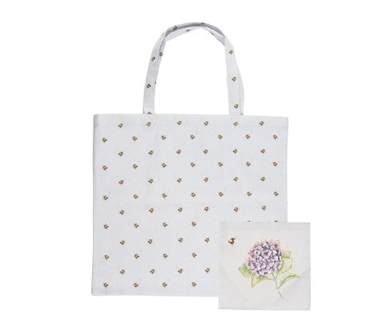 Wrendale Hydrangea Foldable Shopping Bag | BGF002