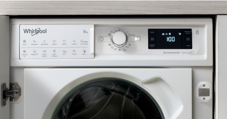 Whirlpool 9kg 1400 Spin Integrated Washing Machine | BIWMWG91485