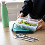 Built Retro 1 Litre Lunch Box with Cutlery | BLTBNT1050RET