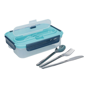Built Retro 1 Litre Lunch Box with Cutlery | BLTBNT1050RET