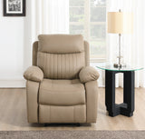 Barkley 1 Seater Manual Recliner Brown | BLY-311-BR