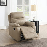 Barkley 1 Seater Manual Recliner Brown | BLY-311-BR