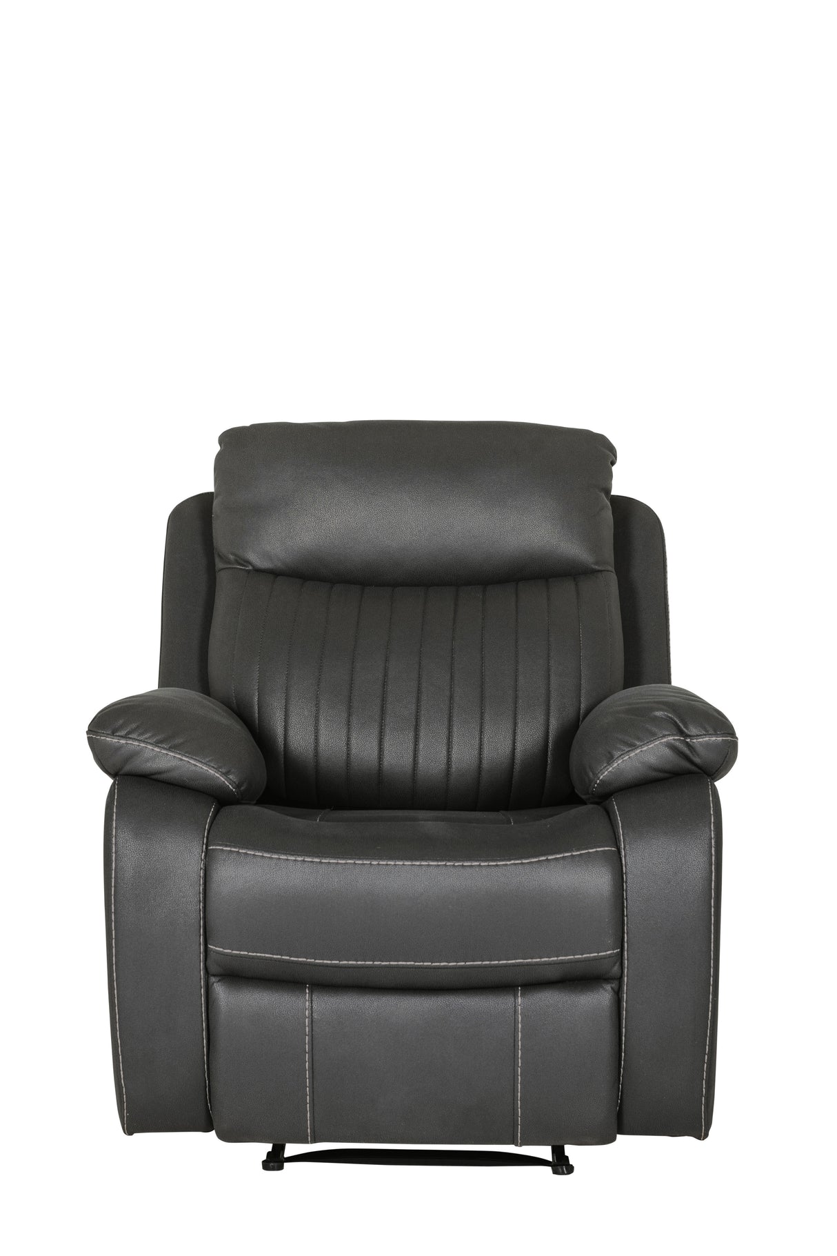 Barkley 1 Seater Manual Recliner Dark Grey | BLY-311-DKGY